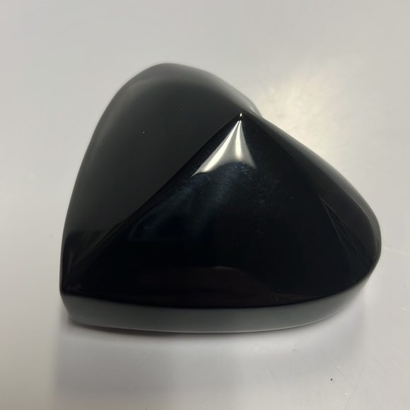 Rainbow Black Obsidian Healing Crystal 3.25”wide (7.3 oz) - Picture 2 of 7